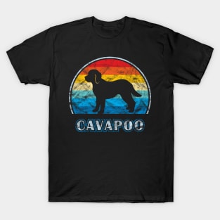 Cavapoo Vintage Design Dog T-Shirt